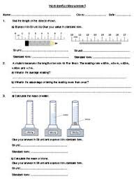Worksheet On Basic Measurement Gcse Curriculum Measurement Worksheets Worksheets Measurement Conversions