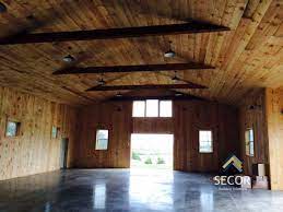 Solve heat, cold and condensation Three Tips To Better Pole Barn Insulation Post Frame Pole Barn Metal Building Construction Ny