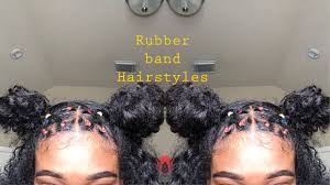 With a little practice, you will attain perfection. Rubber Band Hairstyles Natural Hair Youtube