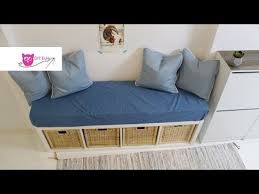 Der bezug ist abnehmbar und kann in der maschine gewaschen werden. Sitzbank Mit Bezug Und Kissen Ikea Hack Diy Eule Youtube Bezug Diymobelregalkinderzimmer Kissen Sitzbank Yo Ikea Kissen Sitzbank Ikea Diy Sitzbank