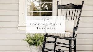 Rocking chair runners accept more stress than any other part of a chair. Turn A Chair Into A Rocking Chair She Holds Dearly