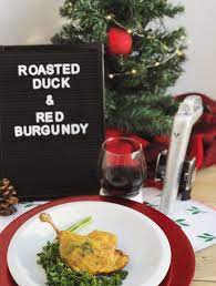 On The Eleventh Day Of Christmas Coravin Paired For Me Roasted Duck And Red Burgundy The Unique Fatty Flavo Holiday Pairings Roast Duck Burgundy Red