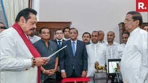 Anuruddha ratwatte, and an mp from the opposition people's alliance, in custody for conspiracy to commit murder and for providing weapons. President Sirisena Appoints Mahinda Rajapaksa As New Sri Lankan Pm Youtube