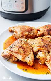 This Genius Instant Pot Chicken Thigh Recipe Comes Complete With Gravy Recipe Instant Pot Dinner Recipes Easy Chicken Recipes Instant Pot Chicken Thighs Recipe