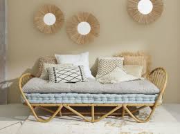 I divani letto sono elementi molto versatili e salvaspazio. Panca Letto In Rattan 90x190cm Suzane Maisons Du Monde