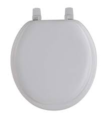 Runfine Rfts0037 Round Vinyl Soft Toilet Seat 17 Inch White Review Toilet Seat Vinyl Toilet