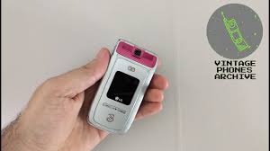 LG U890 Mobile phone menu browse ...