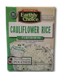 If your only experience with cauliflower is soggy overcooked florets, it's time to try a new cooking method. Nature S Earthly Choice Cauliflower Rice 6 Pouches 6 X 8 5 Ounces Amazon Com Grocery Gourmet Food