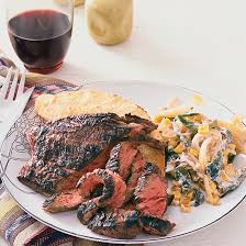 Once the pan is heated, place the steak directly onto the pan. Skirt Steak Recipes Food Wine