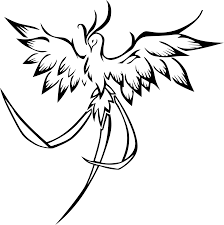624 free phoenix bird clipart in ai, svg, eps or psd. Phoenix Bird Line Art Icons Png Free Png And Icons Downloads