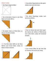 Tiere falten zum ausdrucke / fuchs basteln: Origami Fuchs Falten Anleitung Geolino