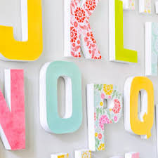 This dimensional letter can be paired with other letters, numbers or symbols to create a unique décor accent. Diy Wall Letters Easy To Make And Customize For Your Home Decor