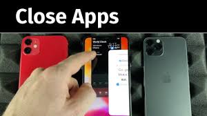 No home button iphone like iphone 12 series, iphone x series, xr series, 11 series, use finger gesture to wake up app switcher screen and force closes the app from your iphone that's running in the background. How To Close Apps On Iphone 11 Pro Max Youtube