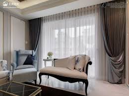 The geometric border around this damask print creates an interesting dynamic between modern and classic style that the unconventional fold draping enhances. Modern Living Room Curtain Ideas 2020 Novocom Top