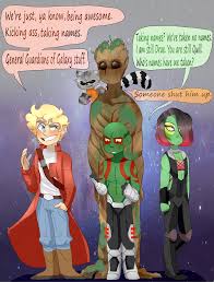 The Little Hero Au Marvel Superheroes Guardians Of The Galaxy Marvel Funny