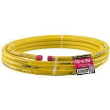 I also had to add onto the existing natural gas supply line in my home to make this work. Home Flex 1 2 In Csst X 25 Ft Corrugated Stainless Steel Tubing 11 00525 The Home Depot