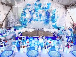Winter décor ideas are all about loud textures and the best way to accomplish the look is by incorporating a myriad of textiles. Winter Wonderland Birthday Party Pretty My Party Party Ideas