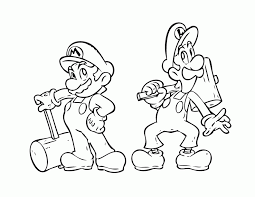 The best 61 super mario brothers printable coloring pages. Mario Brothers Coloring Pages Coloring Home