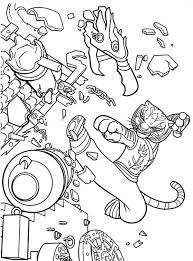 She is a dancer panda and character from the new movie kung fu panda 3. Tigress Kick Destroying Canon In Kung Fu Panda Coloring Page Download Print Online Coloring Pages For Free Color Nimbus
