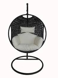 Bentley Garden Black Rattan Pod Swing Hanging Chair Buydirect4u Ahsap Isleme