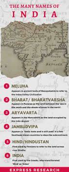 Below we have compiled a list of most common indian last names to bring things to your perspective. From Meluha To Hindustan The Many Names Of India And Bharat Research News The Indian Express
