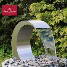 Wasserfall Edelstahl Amelia Komplett Set Backyard Water Fountains Water Features In The Garden Fountain Design