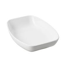 Symptoms include stiffness and pain in the upper and lower back. White Porcelain Rectangular Side Dish