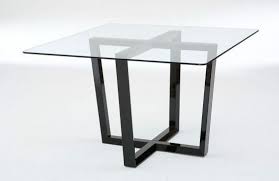 Mesas De Vidrio Con Originales Bases Mdz Online Glass Dining Table Dining Table Bases Glass Top Dining Table