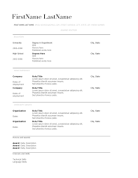 best resume examples