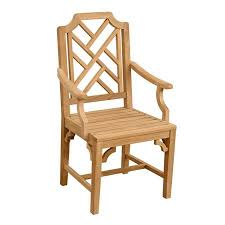 Catalog Pick Chippendale Outdoor Dining Furniture Teak Dining Chairs Dining Chair Design Outdoor Dining Chairs