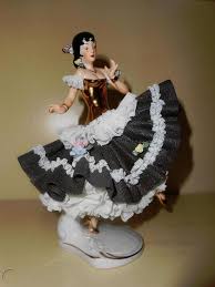 Shop the most beautiful things on earth. Antique German Dresden Porcelain Lace Spanish Dancer Lady Figurine Victoria City Victoria Mobile