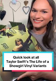 Unboxing Taylor Swift's The Life of a Showgirl Vinyl Variants