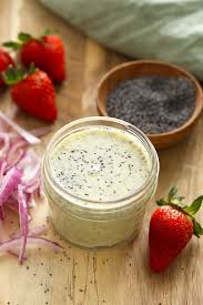 Looking For A Healthy Homemade Salad Dressing To Make Try Our Poppy Seed Dressing Reci Poppy Seed Dressing Greek Yogurt Salad Dressing Homemade Salad Dressing