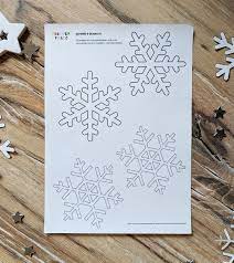 Mit dem schneideplotter direkt zum download. Schneeflocken Bastelvorlage Frecher Fratz