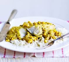 Smoked Haddock Creamed Corn Curry Recipe Haddock Recipes Food Recipes Creamed Corn
