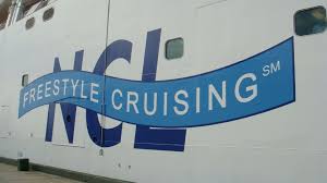 Norwegian Cruise Line Sign On Side Of Their Norwegian Gem Joe Cruz Photo Norwegian Cruise Line Cruise Romantic Vacations