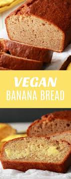 Simple Vegan Banana Bread Crispy On The Outside Moist On The Inside And Delicious Serve Vegan Banana Bread Easy Vegan Banana Bread Vegan Banana Bread Recipe
