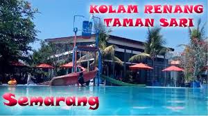 Kolam Renang Taman Sari Semarang Youtube