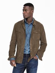 Suede Shirt Jacket Banana Republic Fall 2016 Mens Outfits Suede Shirt Mens Fashion Casual