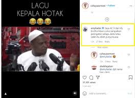 Dan buat pertama kalinya saya dengar memang agak terus terpikat dengan lirik dan rentak lagunya yang agak catchy! Pendakwah Gelar Lagu Mawi Ac Mizal Lagu Kepala H0tak Sekali Ac Mizal Masuk Komen The Update News