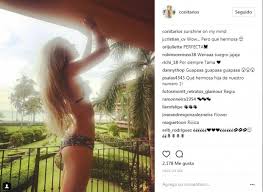 Born in the year 2001, she is 20 years of age. Constanza La Hija Del Chino Rios Publica Fotos En Bikini Y Genera Numerosos Elogios Guioteca