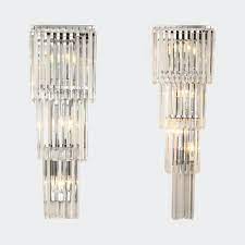 Maybe you would like to learn more about one of these? Linear Clear Crystal Wall Light Corridor Bathroom 3 4 Heads Contemporary Sconce Light In Chrome Hl538692 Buy At The Price Of 117 32 In Beautifulhalo Com Imall Com