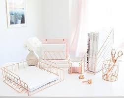 Find rose gold marble desk at target. Rose Gold Desk Etsy