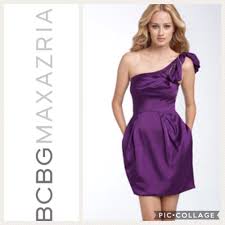 Womens Bcbgmaxazria Purple Satin One Shoulder Cocktail Pocket Dress Size 10 Ebay Dresses Pocket Dress Dress Zipper
