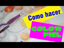 Como Hacer Color Piel En Diferentes Tonalidades 1 Curso De Pintura Youtube Hacer Colores Paletas De Pintura Pintura Y Dibujo