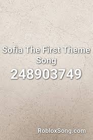 Many fan favourite tiktoks also have song ids, and these are a fun way to connect the two very popular platforms. Sofia The First Theme Song Roblox Id Roblox Music Codes Roblox Roblox Roblox Roblox Codes