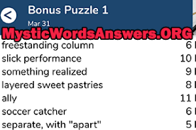 This is a very popular daily puzzle where you are given seven different crossword clues and you have to correctly guess the answers. In A Peaceable Manner 7 Little Words Bonus