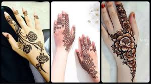 This leg mehndi design is like an open pattern, looks ethnic and comfortable. Mehndi Ka Design Simple Mein Novocom Top