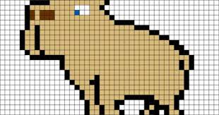 Pixel Capybara Pixel Art Capybara Lego Art