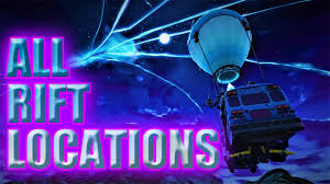 One of the week 8 challenges requires player to 'drive a car of truck through a rift.' this is incredibly simple to do in principle, but if you don't know where to find rift locations in fortnite, it gets that little bit more tedious. All Rift Locations Guide Season 4 Chapter 2 Fortnite Youtube